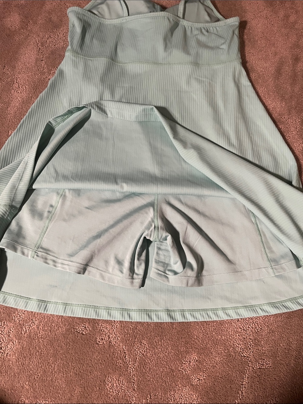 Beach Riot Mint Green Ribbed Sports Dress - Picture 3 of 5